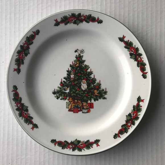 Set Of 4 “Christmas Classics” Plates By Citation 7.5” - Picture 1 of 6